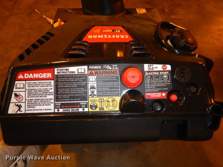 image for item GG9511 2018 Craftsman 31AS2S5D791 snow blower