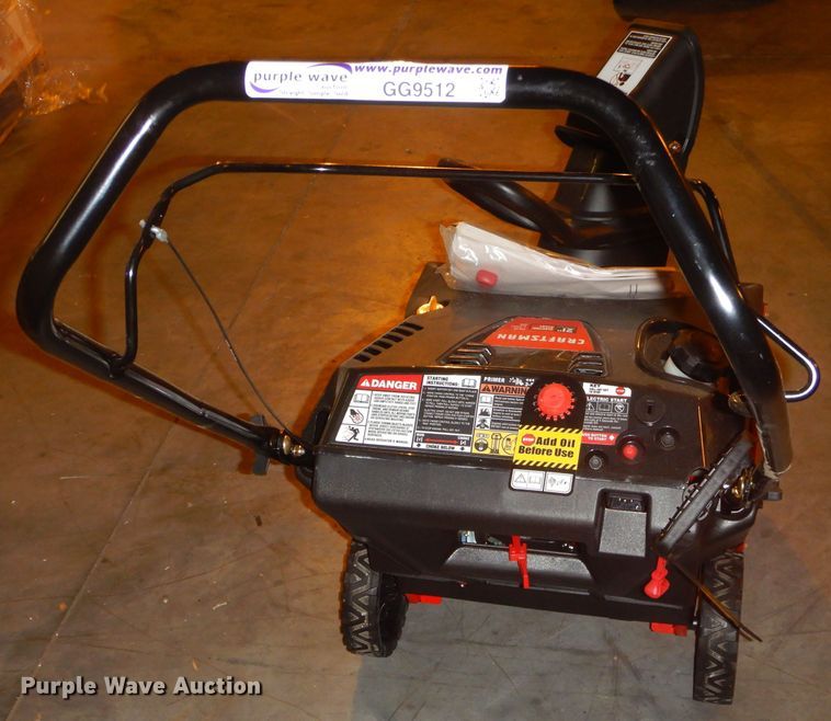 image for item GG9512 2018 Craftsman 31AS2S5D791 snow blower