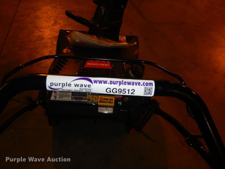 image for item GG9512 2018 Craftsman 31AS2S5D791 snow blower