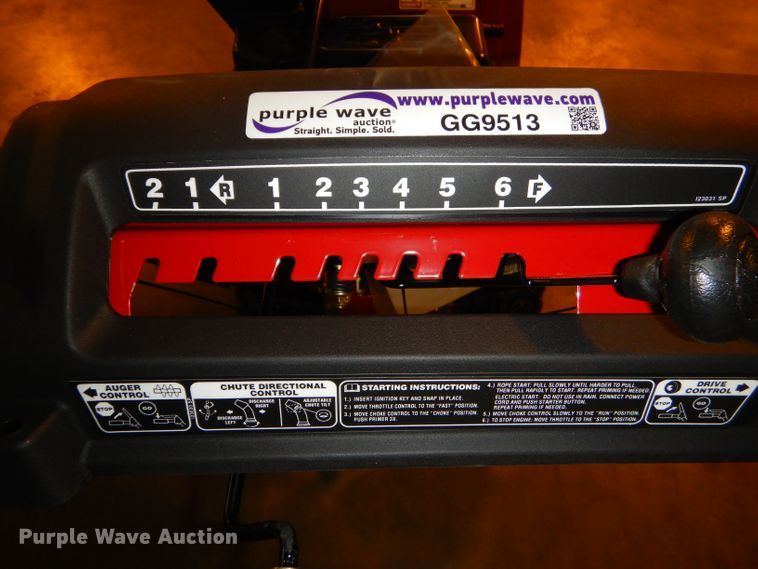 image for item GG9513 Craftsman 247.88790 snow blower