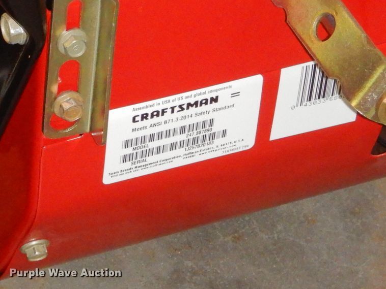 image for item GG9513 Craftsman 247.88790 snow blower