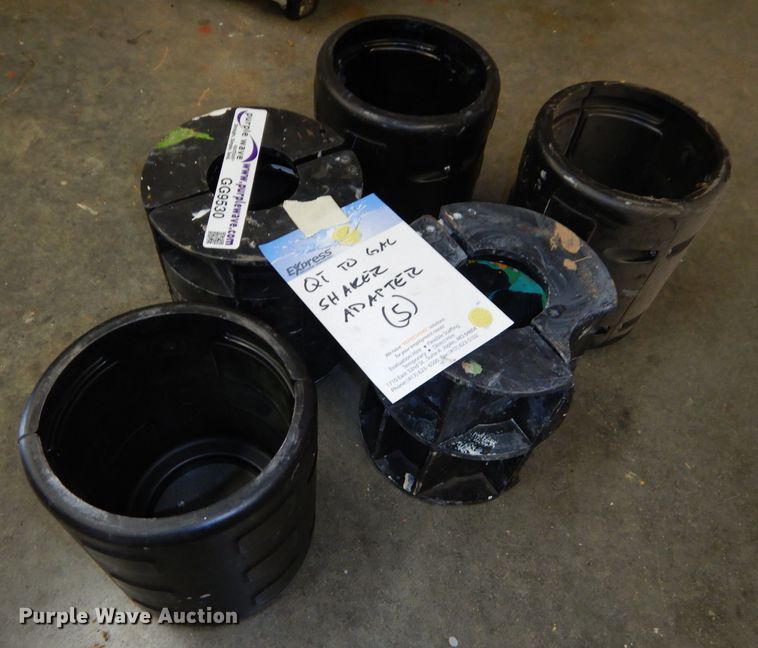 (5) quart and gallon paint shaker adapters in Joplin, MO Item GG9530