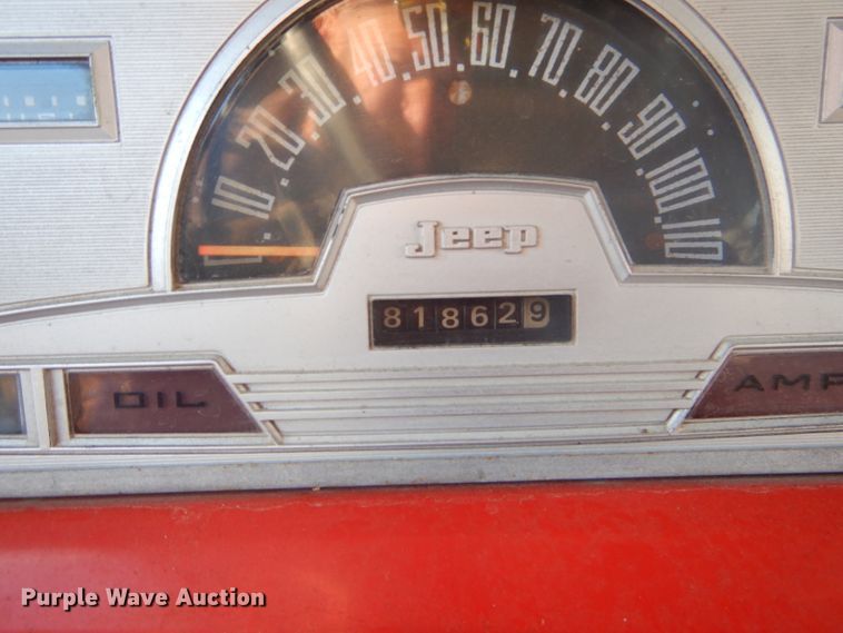 image for item GG9541 1972 Jeep Commando SUV