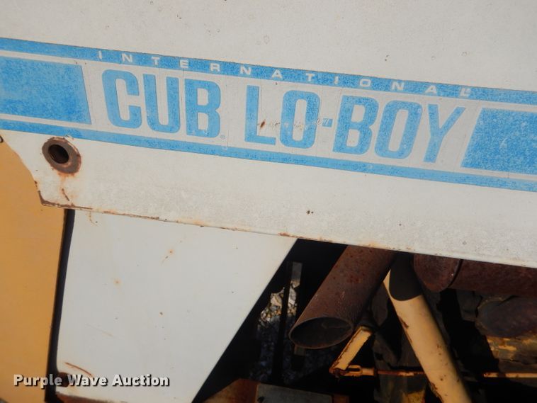 image for item GG9542 International 154 Cub Lo-Boy lawn mower