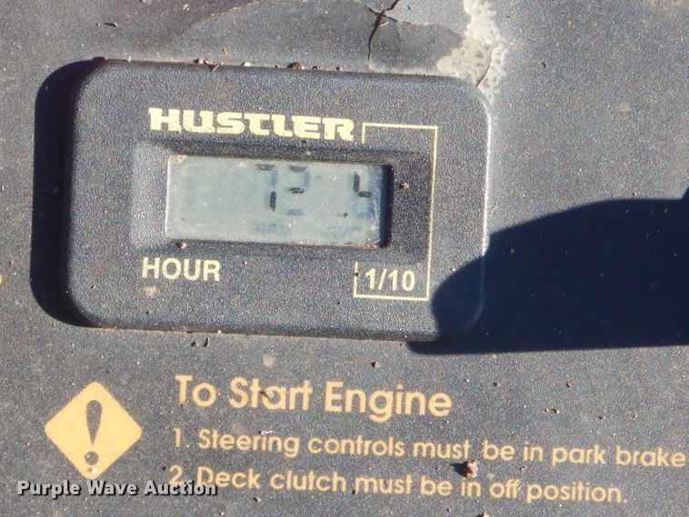 image for item GG9579 Hustler FasTrak Super Duty ZTR lawn mower