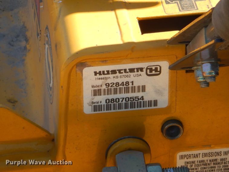 image for item GG9579 Hustler FasTrak Super Duty ZTR lawn mower