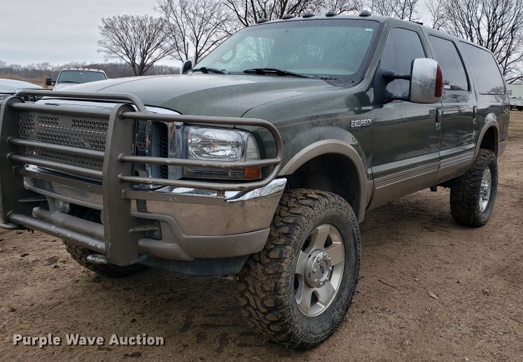 image for item GG9585 2002 Ford Excursion Limited SUV