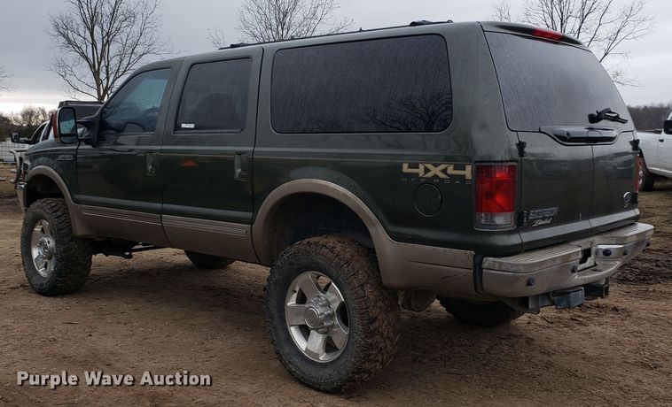 image for item GG9585 2002 Ford Excursion Limited SUV