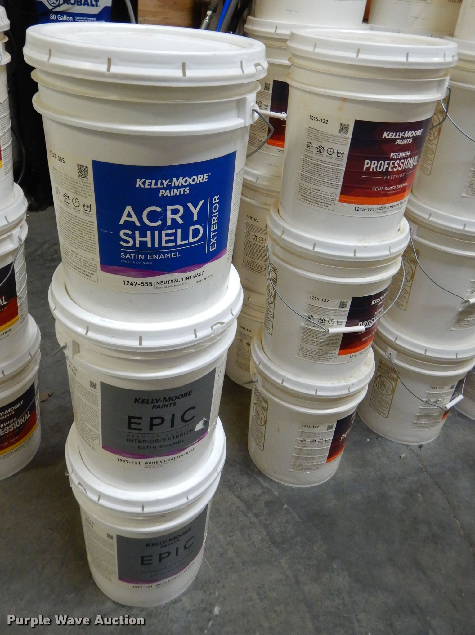 Painting supplies in Joplin, MO Item GB9732 sold Purple Wave