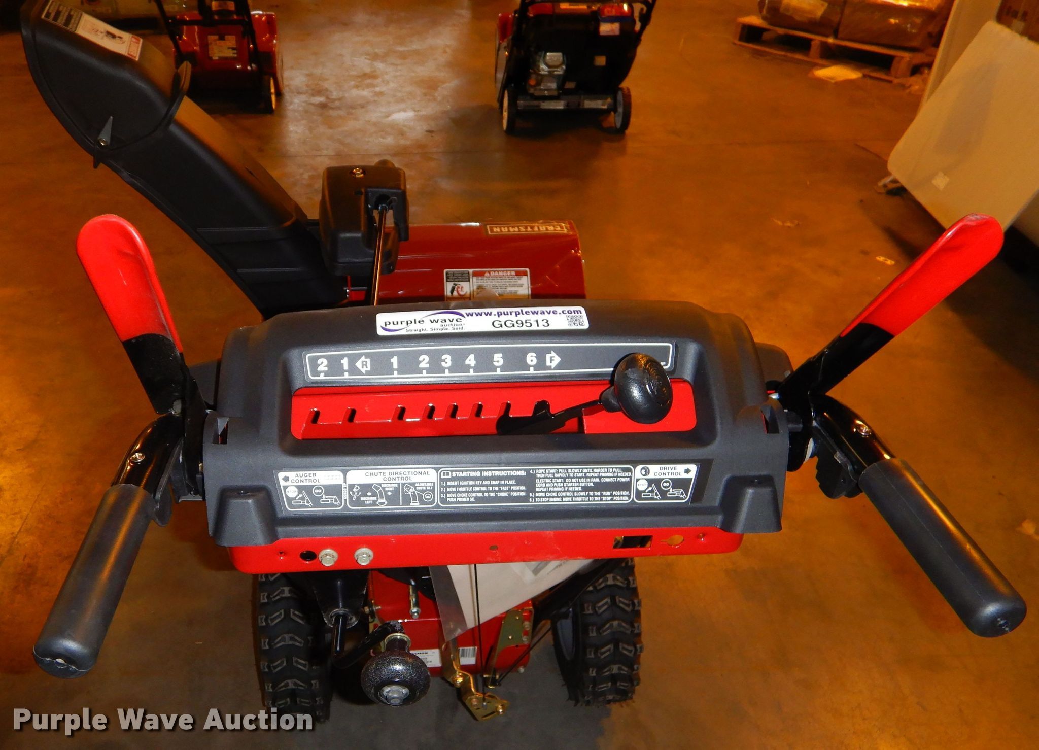 Craftsman 247.88790 snow blower in Carl Junction, MO Item GG9513 sold