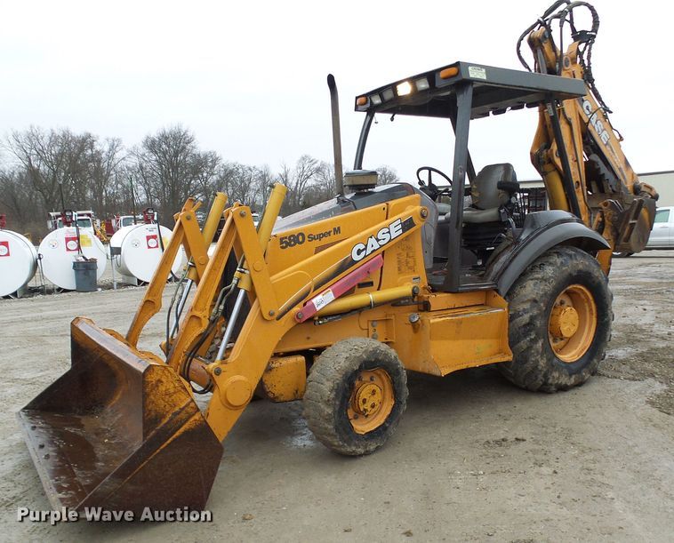 image for item DD1956 2003 Case 580 Super M backhoe