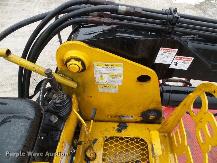 image for item DD1957 1989 Mack DM690S knuckle boom crane truck with grapple