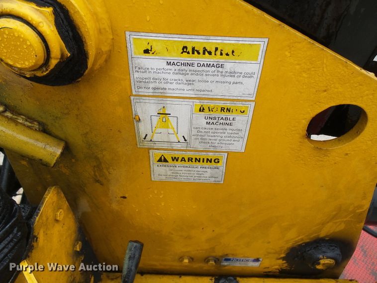 image for item DD1957 1989 Mack DM690S knuckle boom crane truck with grapple