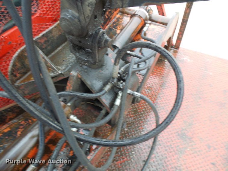 image for item DD1957 1989 Mack DM690S knuckle boom crane truck with grapple