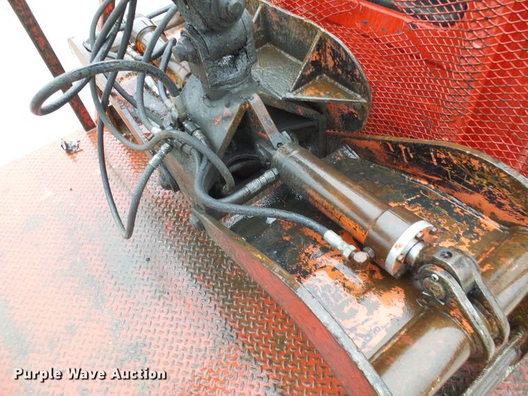 image for item DD1957 1989 Mack DM690S knuckle boom crane truck with grapple