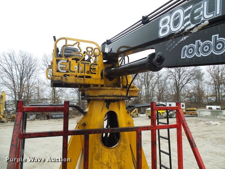 image for item DD1957 1989 Mack DM690S knuckle boom crane truck with grapple