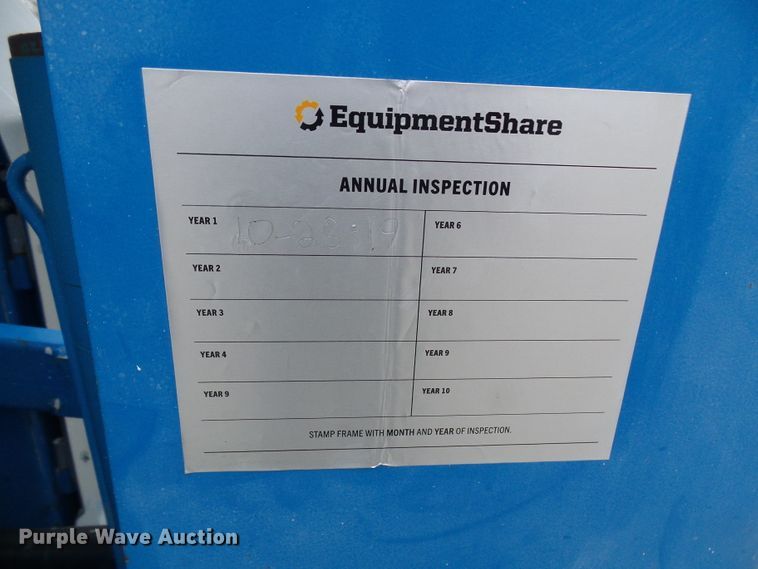 image for item DD1958 2001 Genie Z-34/22N boom lift