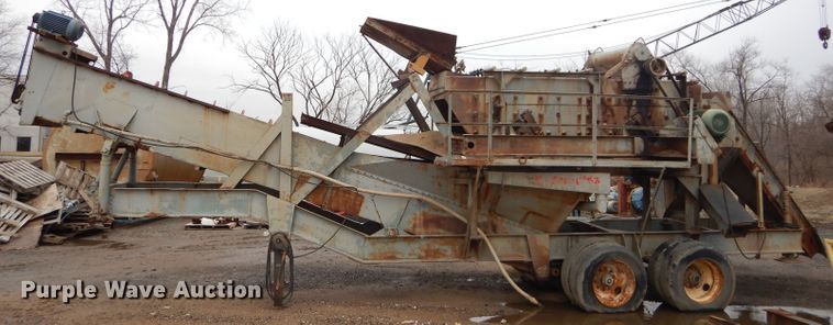 image for item DH4326 Cedarapids three deck wash plant