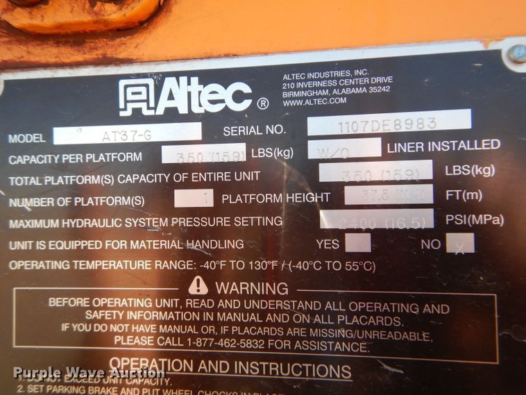 image for item DH4346 2013 Ford F550 Super Duty bucket truck