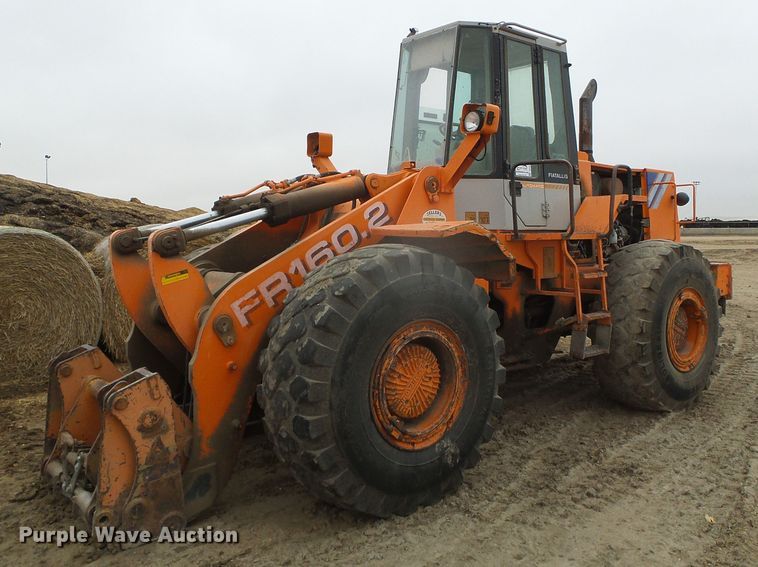 image for item DH4768 1998 Fiat-Allis FR160.2 wheel loader