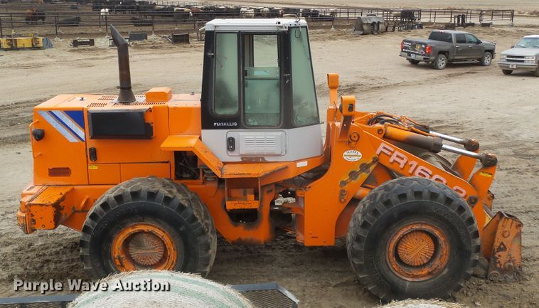image for item DH4768 1998 Fiat-Allis FR160.2 wheel loader