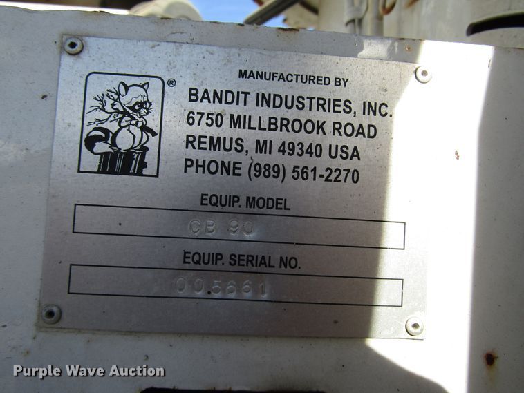 image for item DH8434 Bandit 90 wood chipper