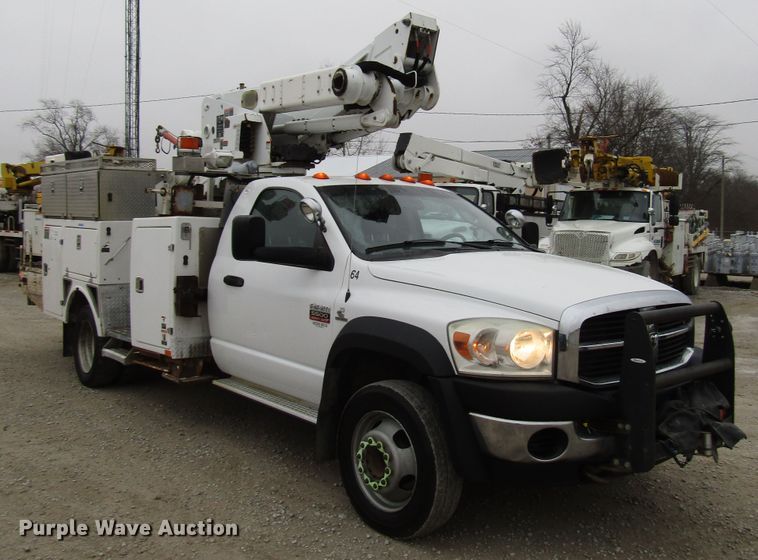 image for item DH8437 2010 Dodge Ram 5500 bucket truck