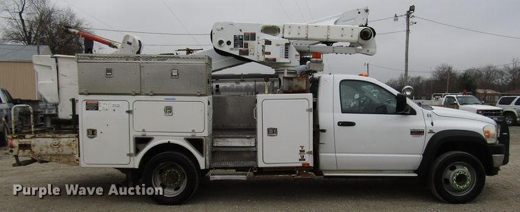 image for item DH8437 2010 Dodge Ram 5500 bucket truck