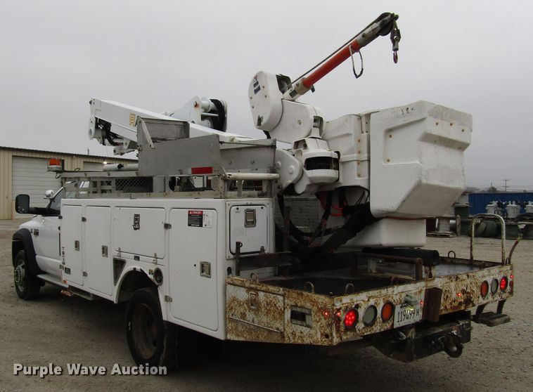 image for item DH8437 2010 Dodge Ram 5500 bucket truck