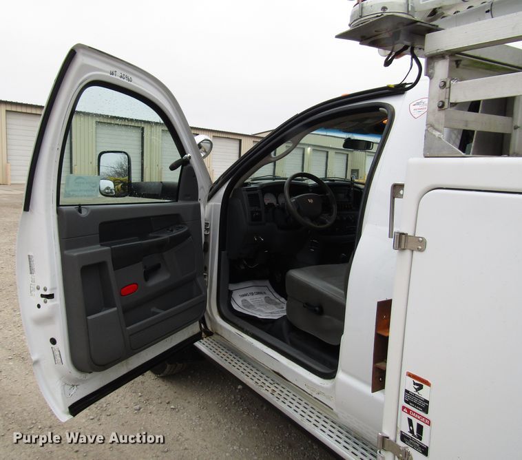 image for item DH8437 2010 Dodge Ram 5500 bucket truck