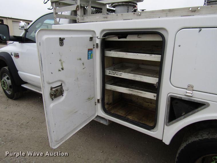 image for item DH8437 2010 Dodge Ram 5500 bucket truck