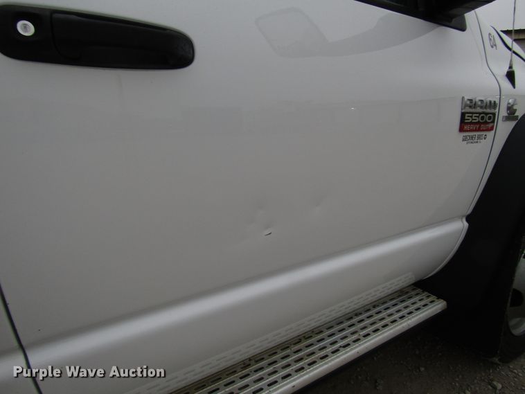 image for item DH8437 2010 Dodge Ram 5500 bucket truck