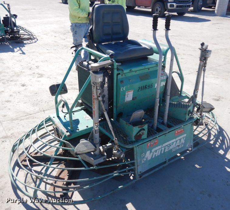 image for item ER9883 Whiteman power trowel