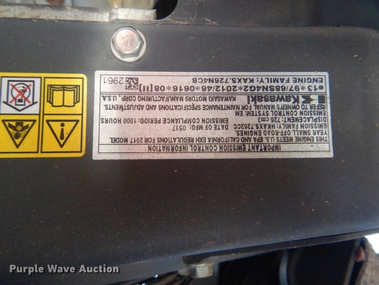 image for item FF9197 2017 Toro STX-26 stump grinder