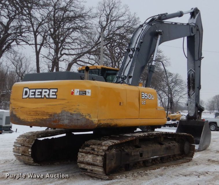 image for item FU9143 2007 John Deere 350D LC excavator