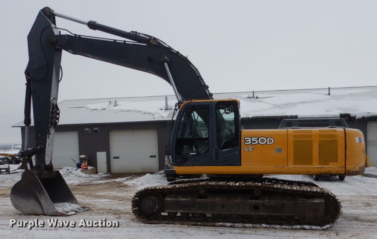 image for item FU9143 2007 John Deere 350D LC excavator