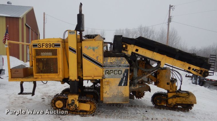 image for item FU9146 Puckett SF890 curb machine