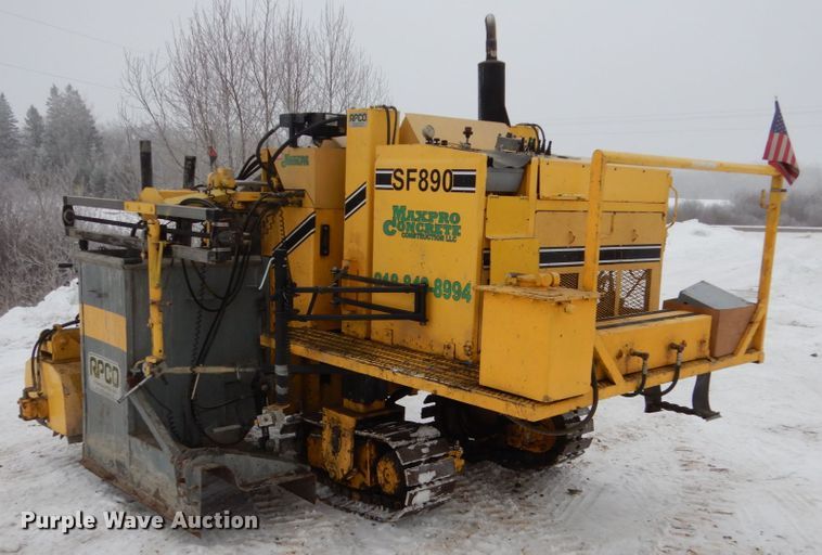 image for item FU9146 Puckett SF890 curb machine