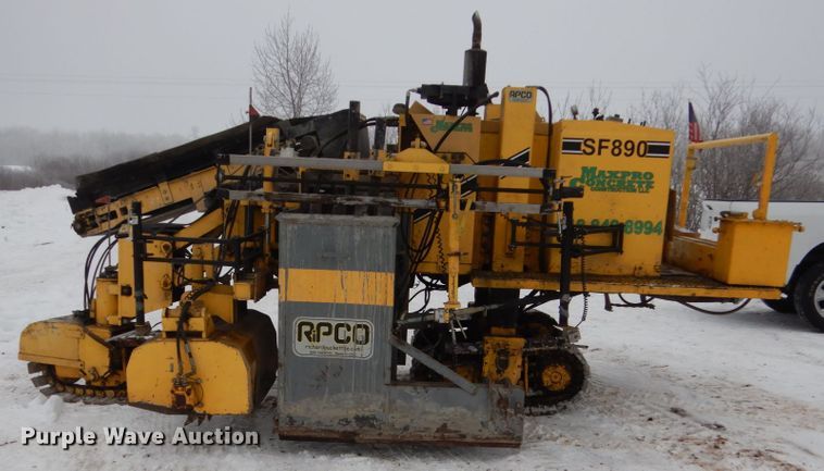 image for item FU9146 Puckett SF890 curb machine