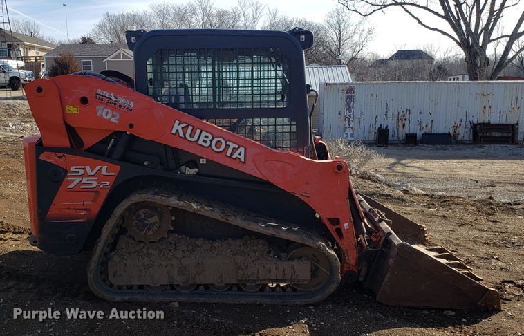 image for item GA9476 Kubota SVL75-2 skid steer