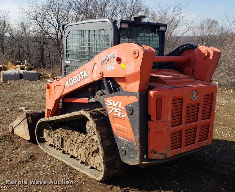 image for item GA9476 Kubota SVL75-2 skid steer