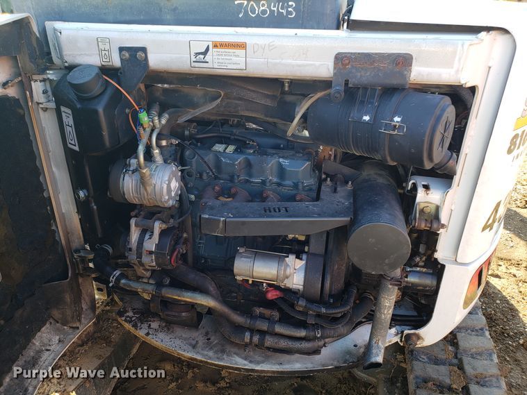 image for item GA9477 2003 Bobcat 430 ZHS mini excavator