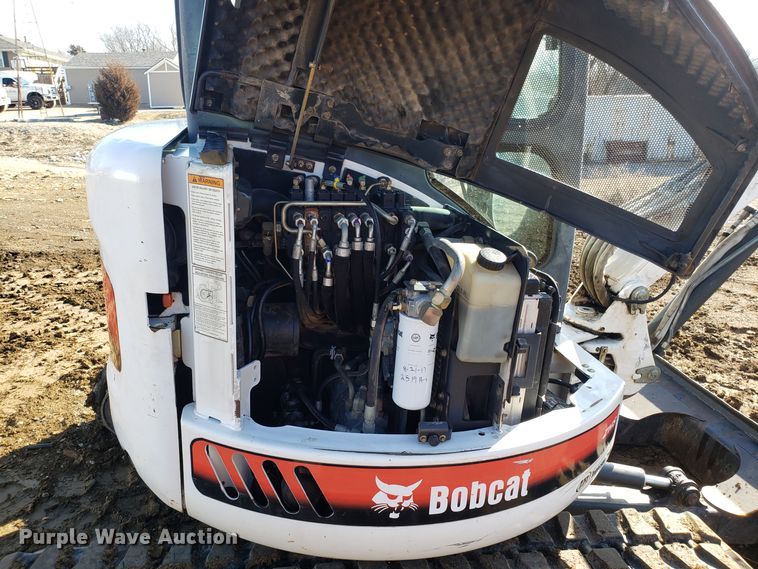 image for item GA9477 2003 Bobcat 430 ZHS mini excavator