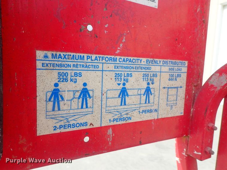 image for item GF9732 Mec 1932ES scissor lift