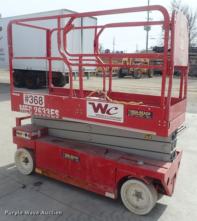 image for item GF9733 Mec 2633ES scissor lift