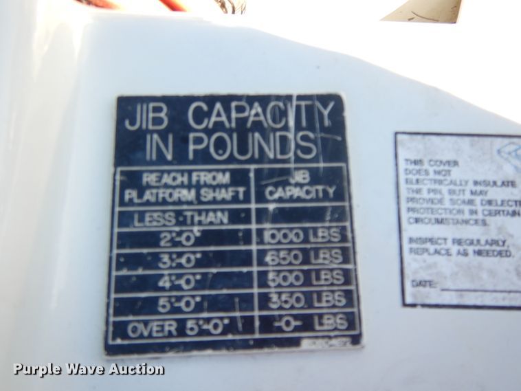 image for item GH9002 2005 International 4300 bucket truck