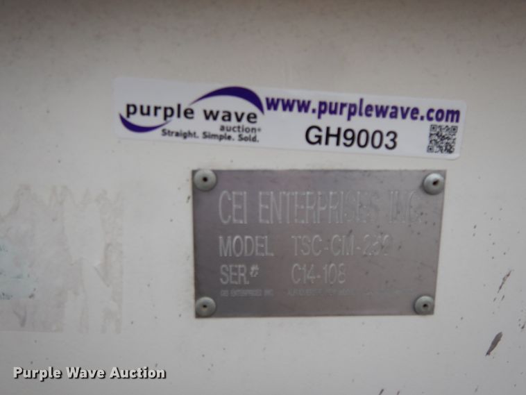 image for item GH9003 CEI Enterprises TSC-CM-250 pug mill