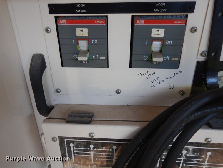 image for item GI9339 2002 Caterpillar NPX256 generator