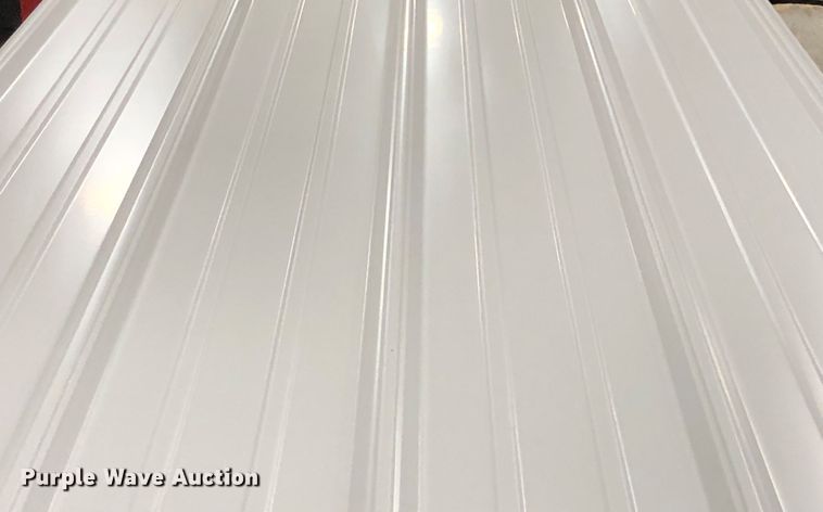 image for item GU9749 (60) sheets of metal roofing/siding