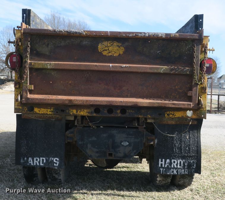 image for item DB10016 1976 Ford F750 dump truck